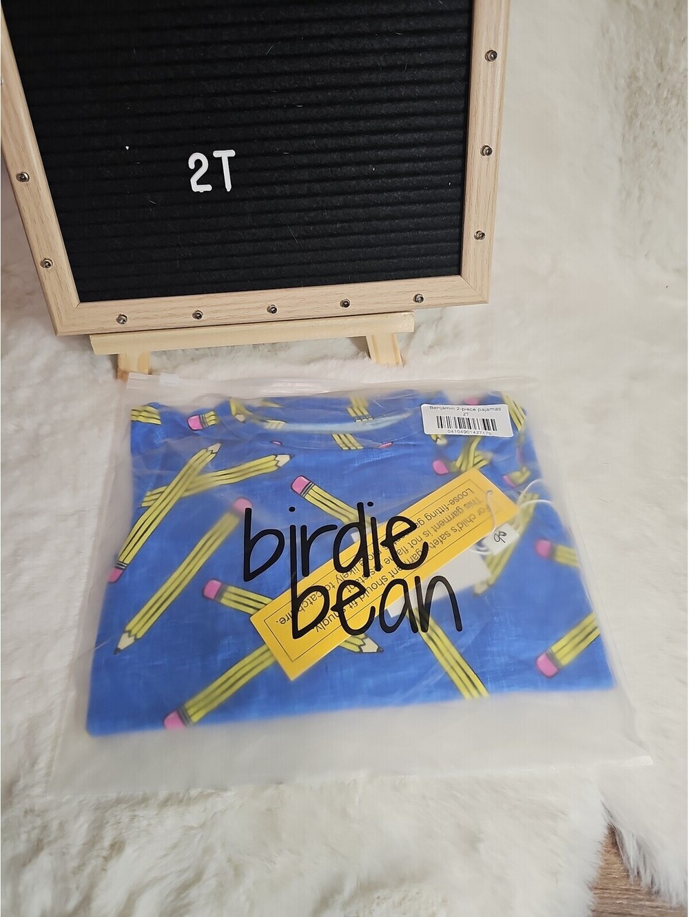 2T Birdie Bean 2 piece Benjamin pencils